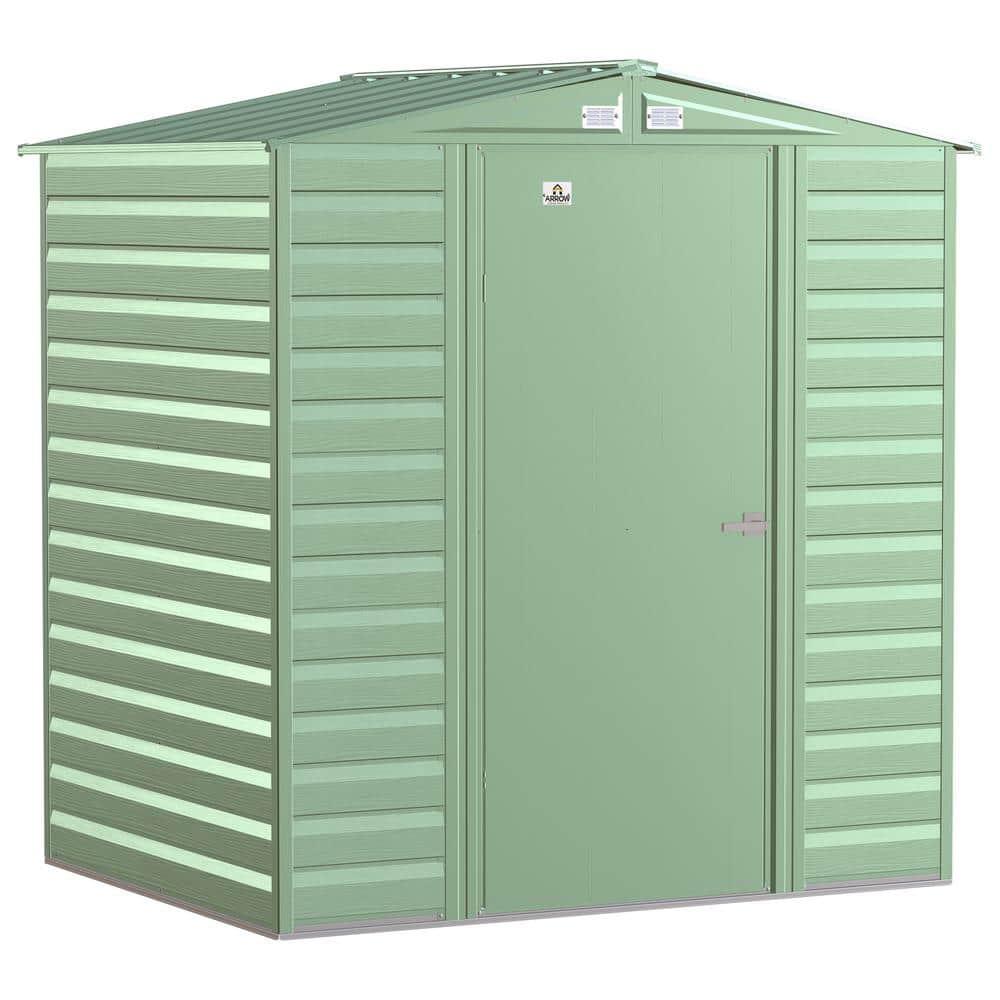 Arrow Select Steel Storage Shed, 6x5