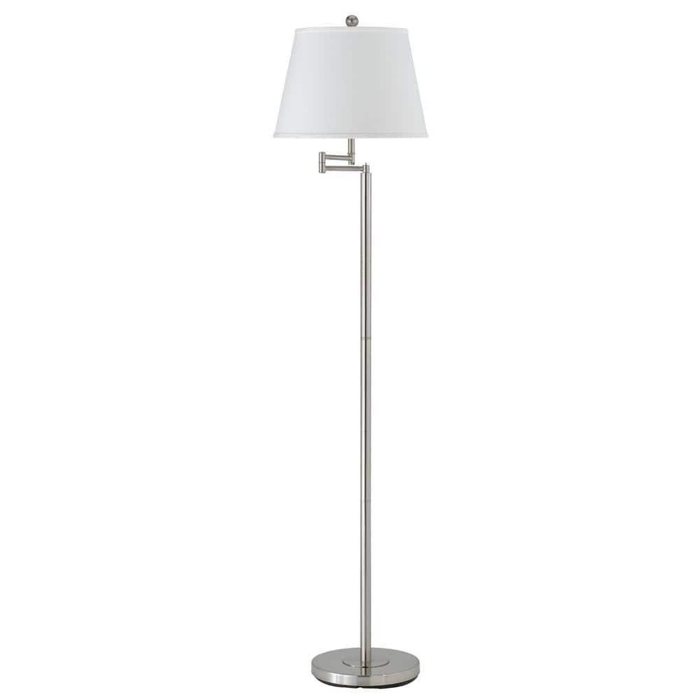 Cal Lighting 150W 3Way Andros Mtl Swing Arm Fl Lp