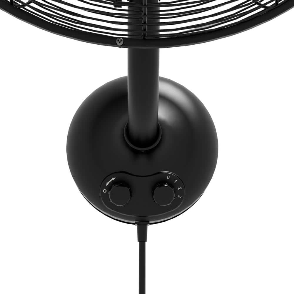 HUNTER - 97318 - Oscillating Wall Mounted Fan 16 inch 3 speeds Classic W16