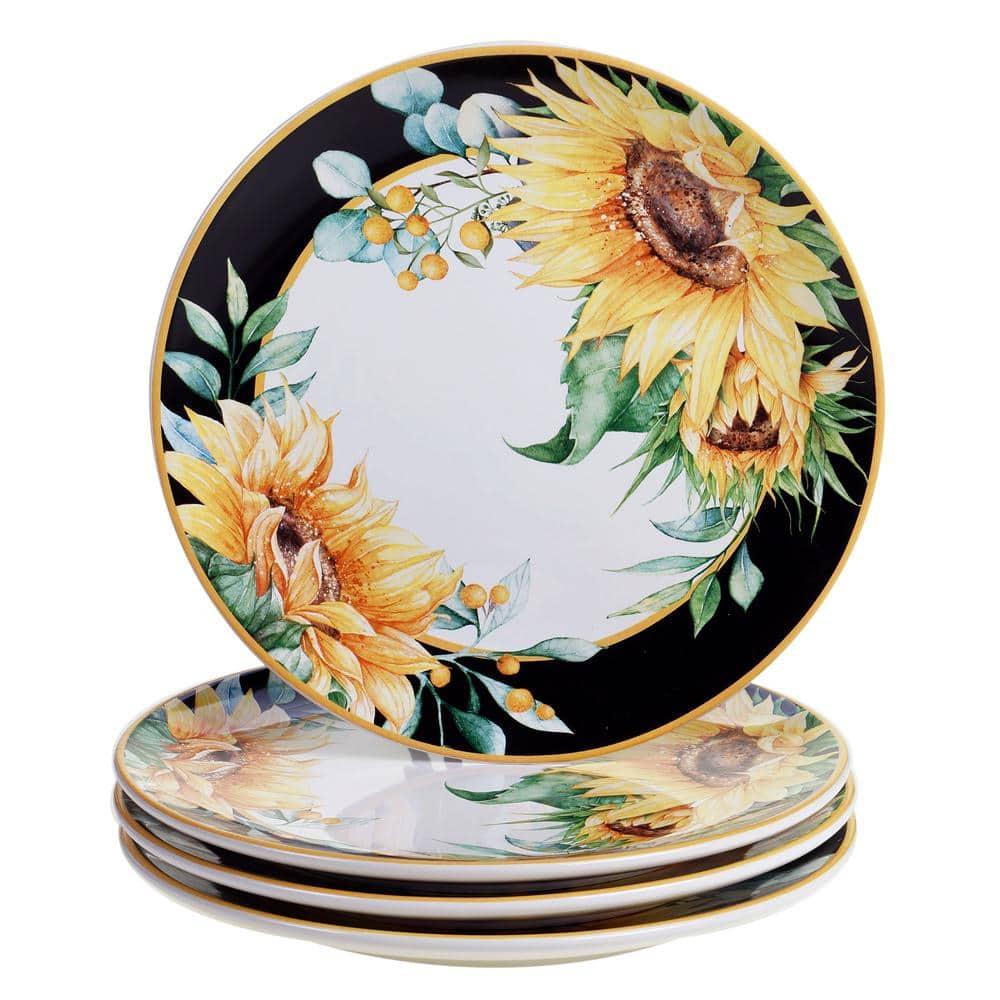 Certified International Certified International Sunflower Fields Set/4 Dinner Plate (Set of 4)