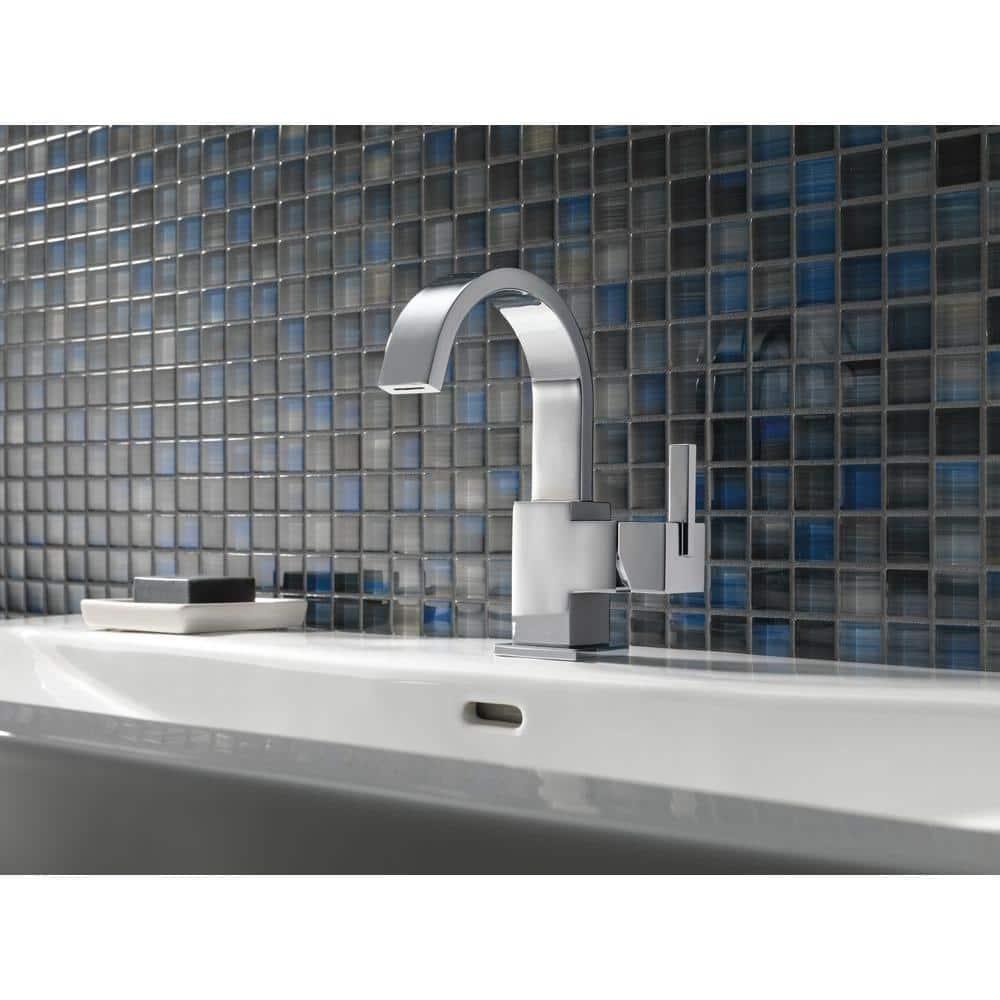 Vero Single Hole Bathroom Faucet with Drain Assembly, Single Handle Bathroom Sink Faucet