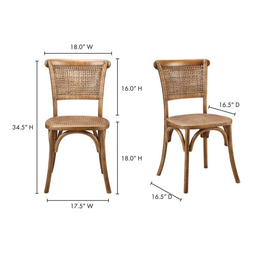 Lotta Dining Chair, Set of 2 - Natural