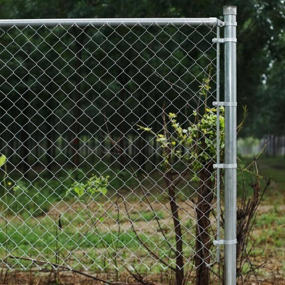 Silver Metal Border Fencing