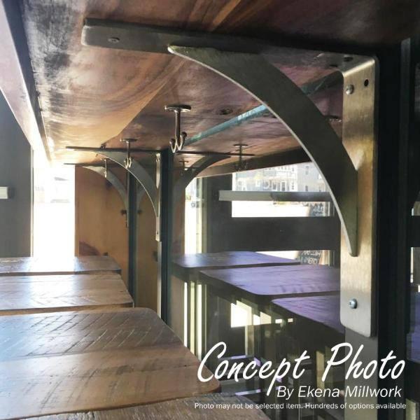 Ekena Millwork Steel Hanging Shelf Bracket