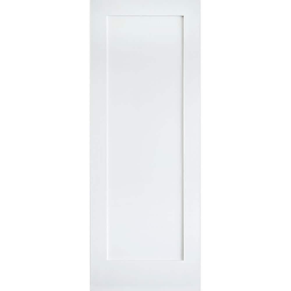 Home Surplus 80 Inch Shaker 1 Panel Solid Core Primed Interior Door Slab