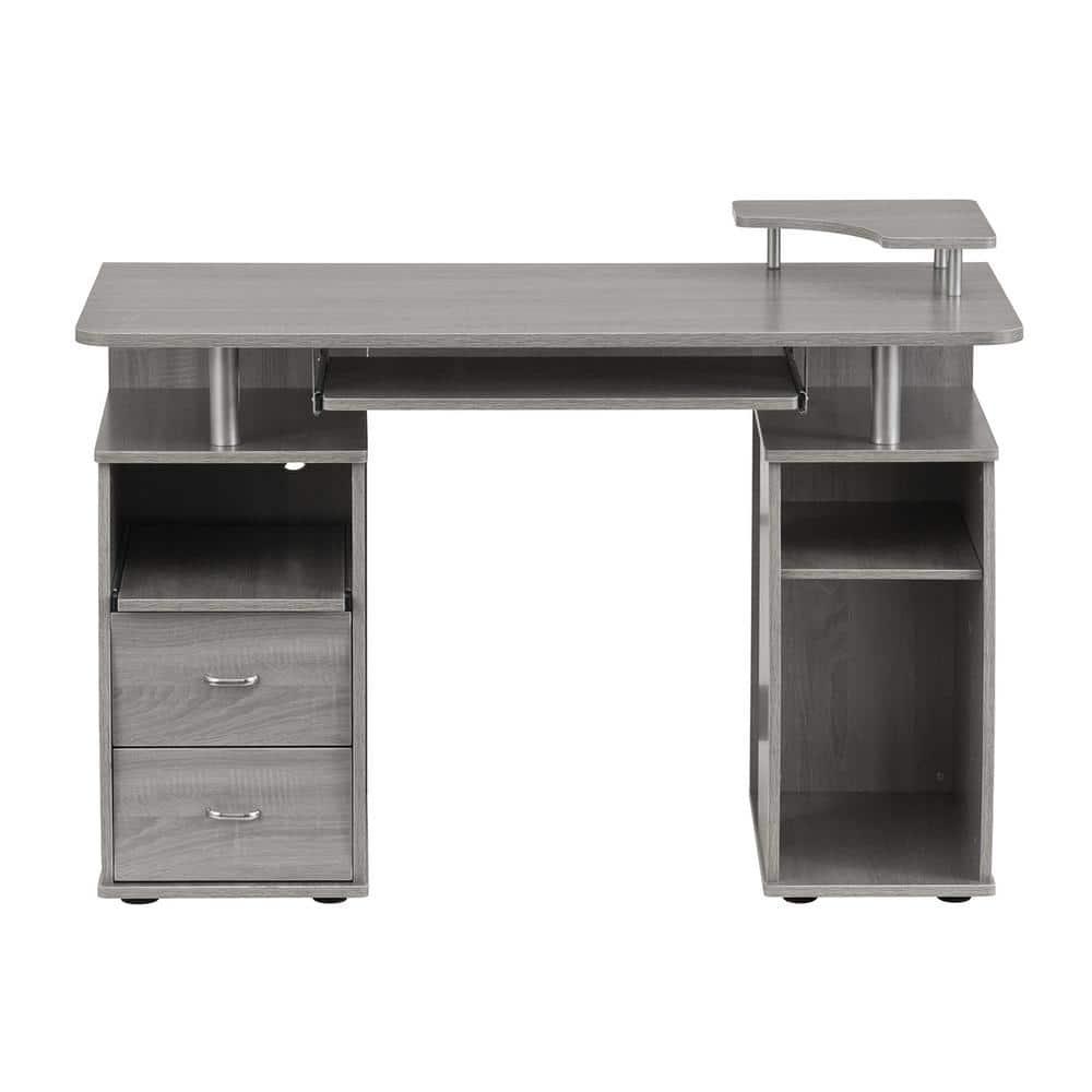 Hokku Designs Techni Mobili Complete Computer Workstation Desk With Storage