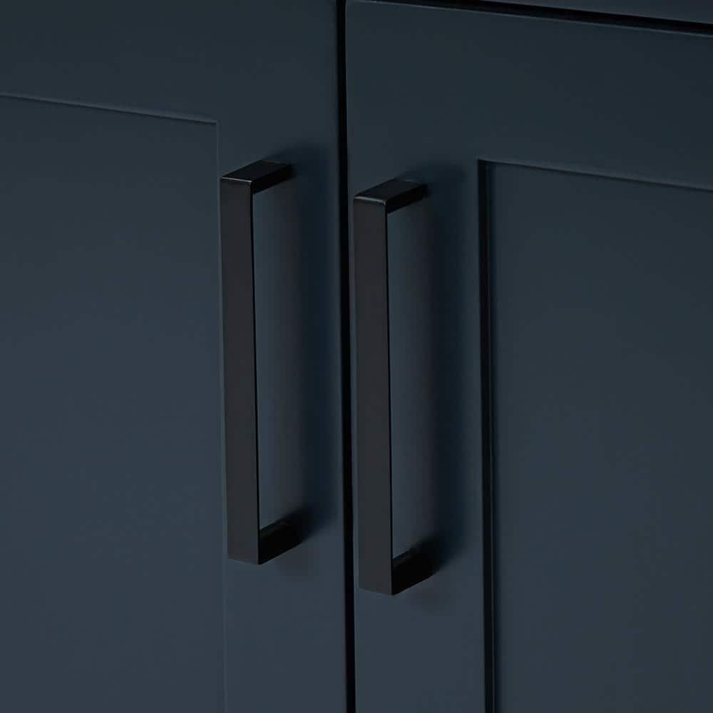 Ariel T048s-Bc Hepburn 48" Single Free Standing Vanity Cabinet Only - Blue