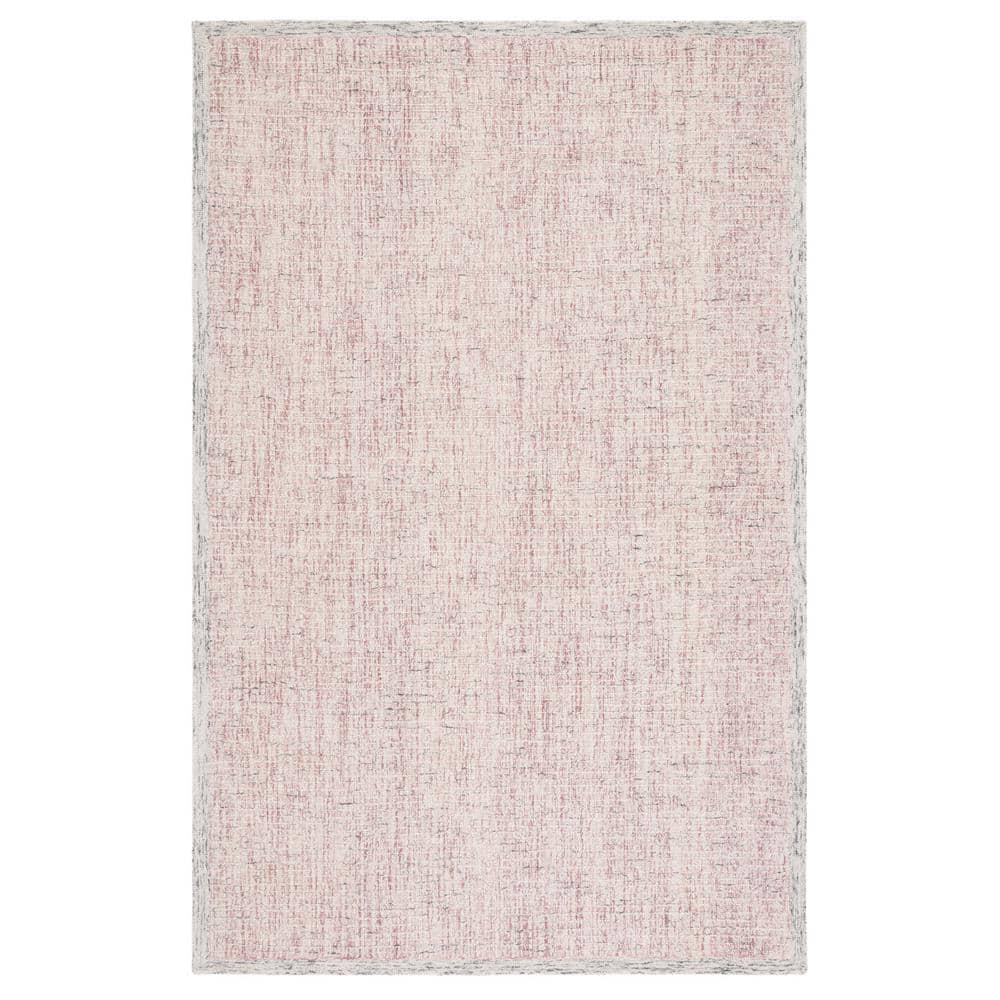Abstract ABT467 Handmade Indoor Accent Rug - Pink/Ivory - 3'x5' - Safavieh