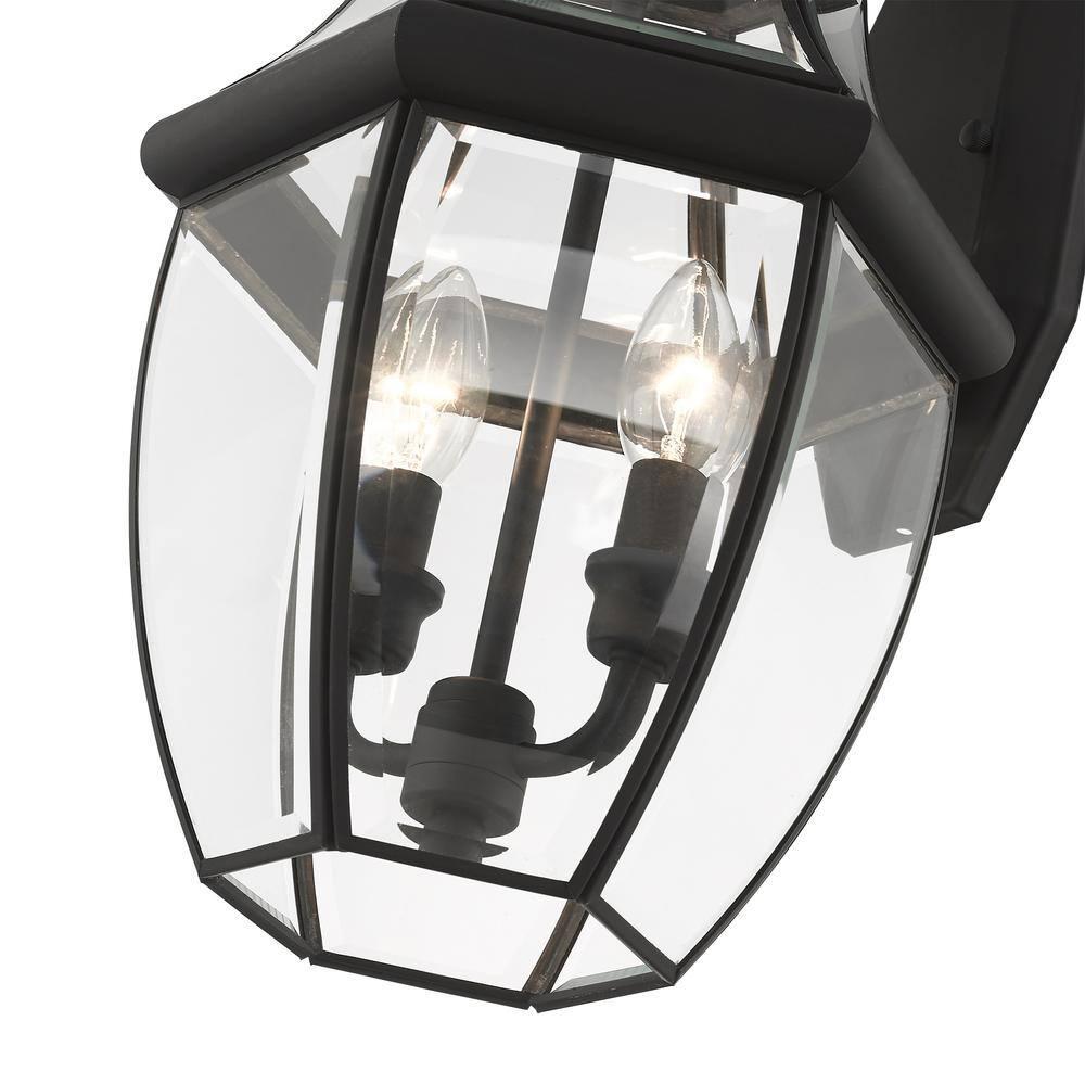 Livex Lighting Monterey 2 - Light Wall Light in  Black