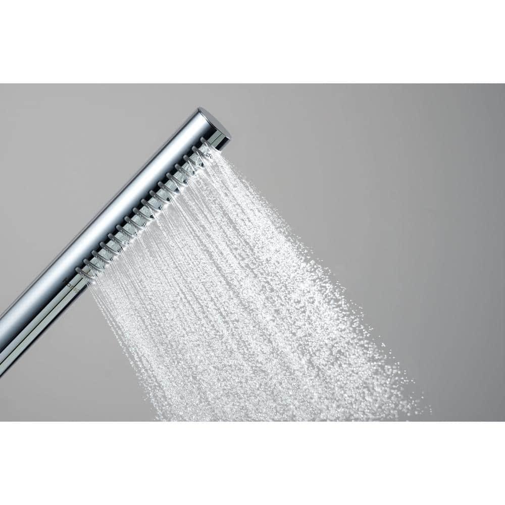 hansgrohe Tecturis S Freestanding Tub Filler with 1.75 GPM Handshower