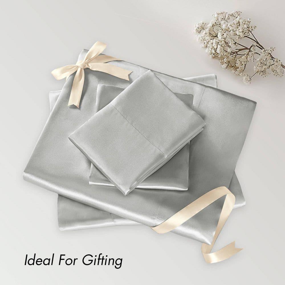 Madison Park Essentials Satin Luxury Sheet Set