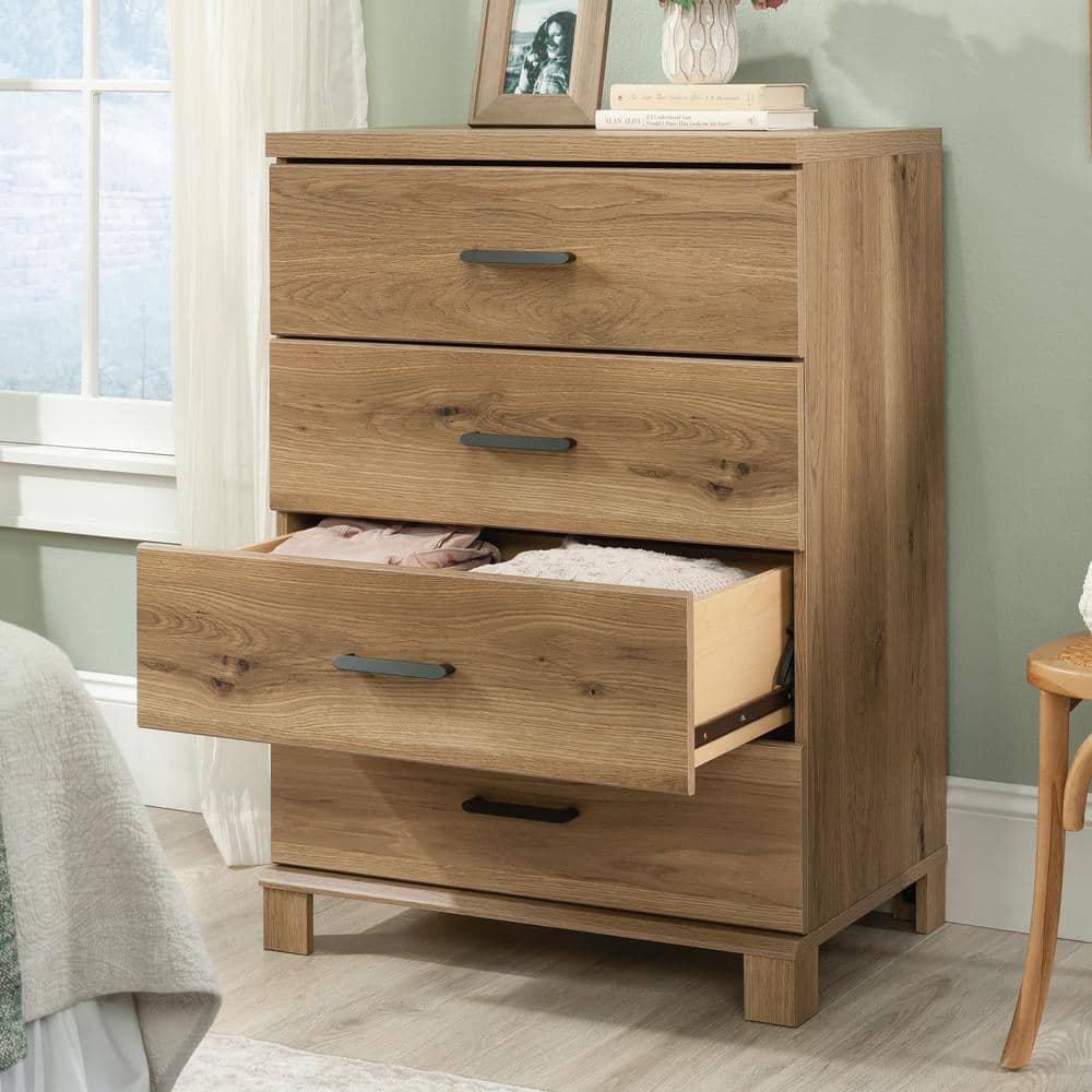 Sauder Rosedale Ranch 4 Drawer Chest Timber Oak