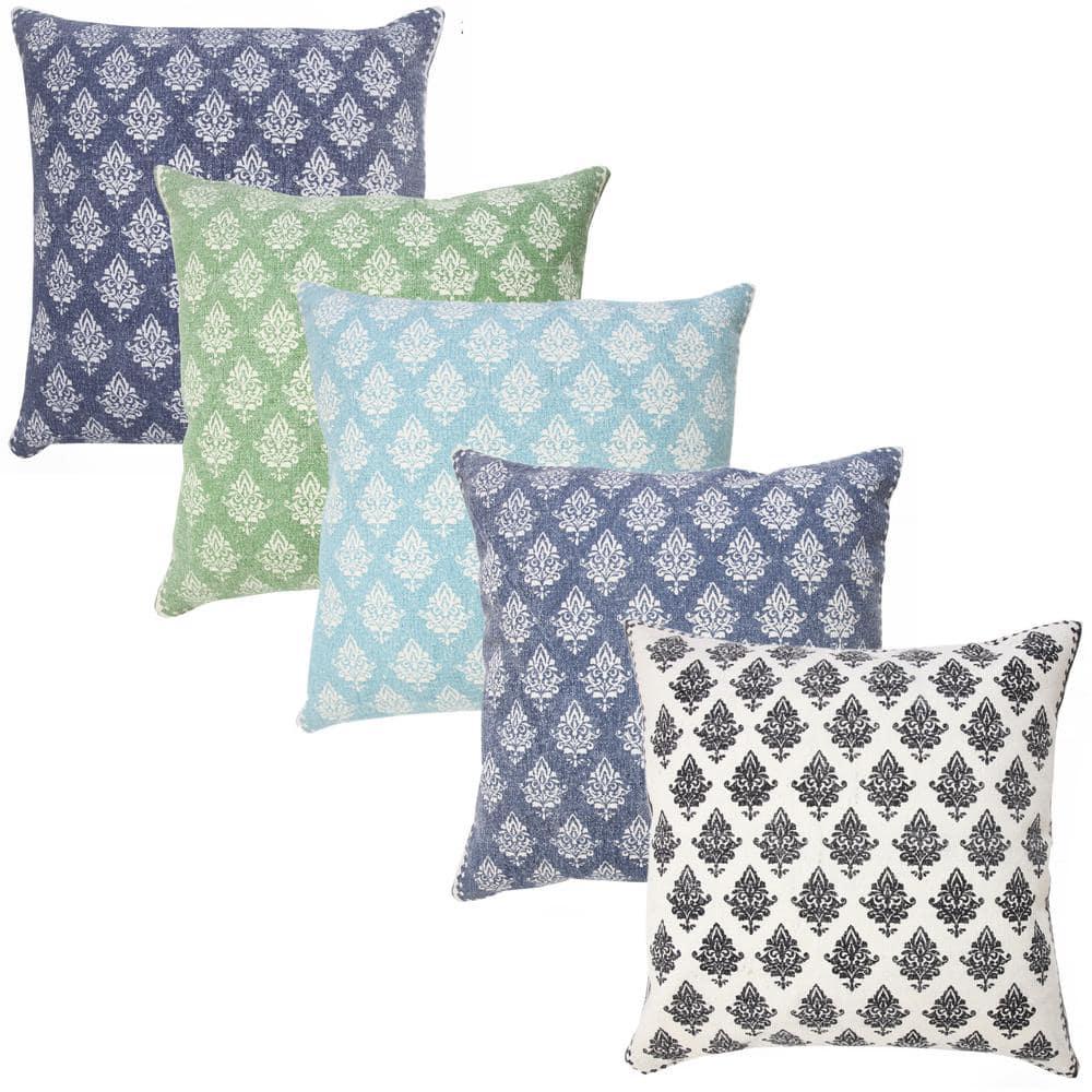 Classic Cotton Square Throw Pillow 20" x 20" - Neutral Tone