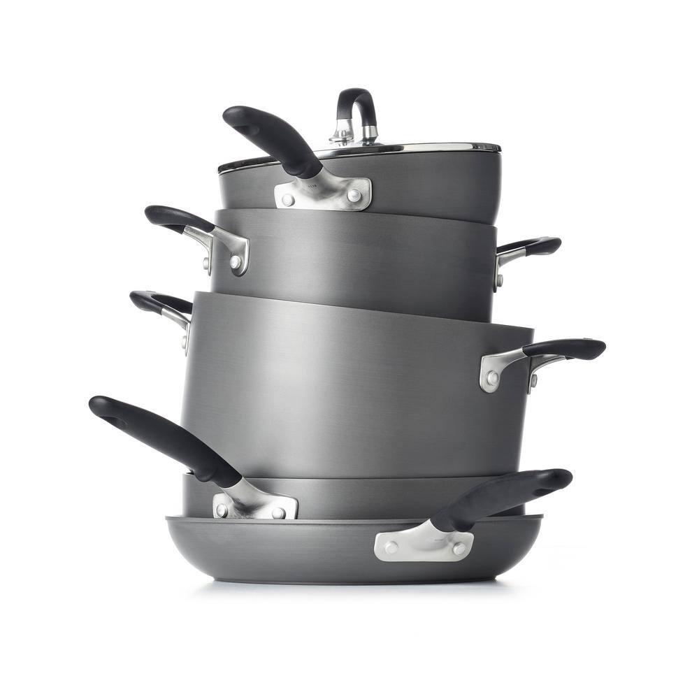 OXO OXO 10 Piece Anodized Aluminum Cookware Set