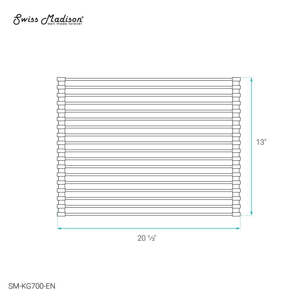 Swiss Madison 20" x 12" Kitchen Sink Grid