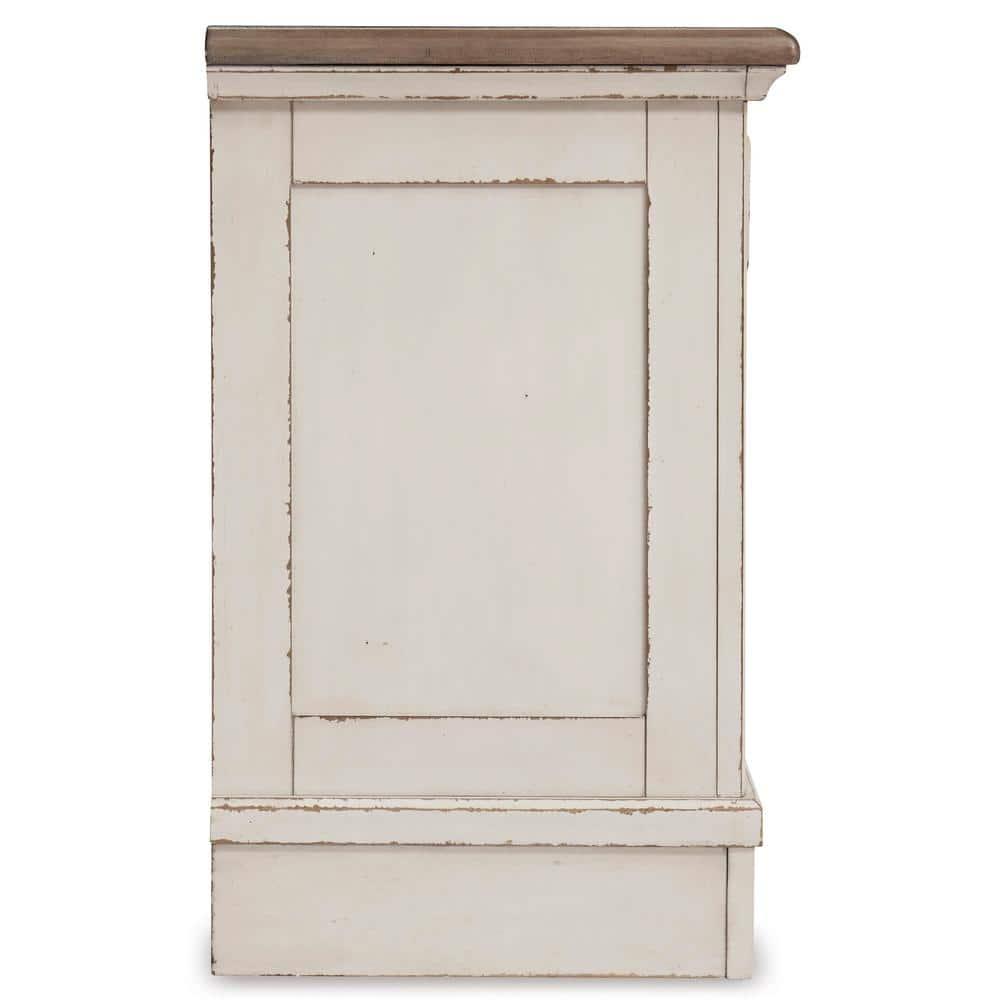 Hayley 3 - Drawer Nightstand in White