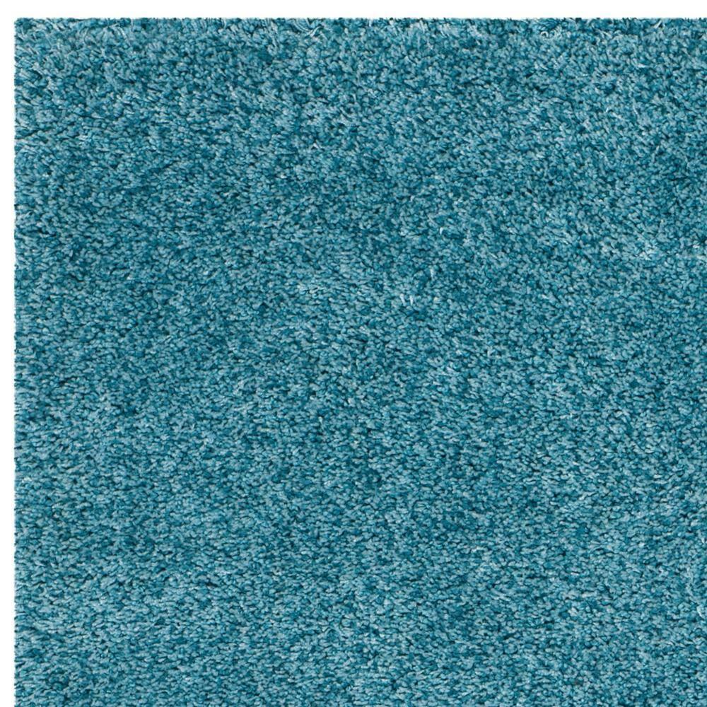Shag SG151 Power Loomed Indoor Area Rug - Turquoise - 8'x10' - Safavieh.