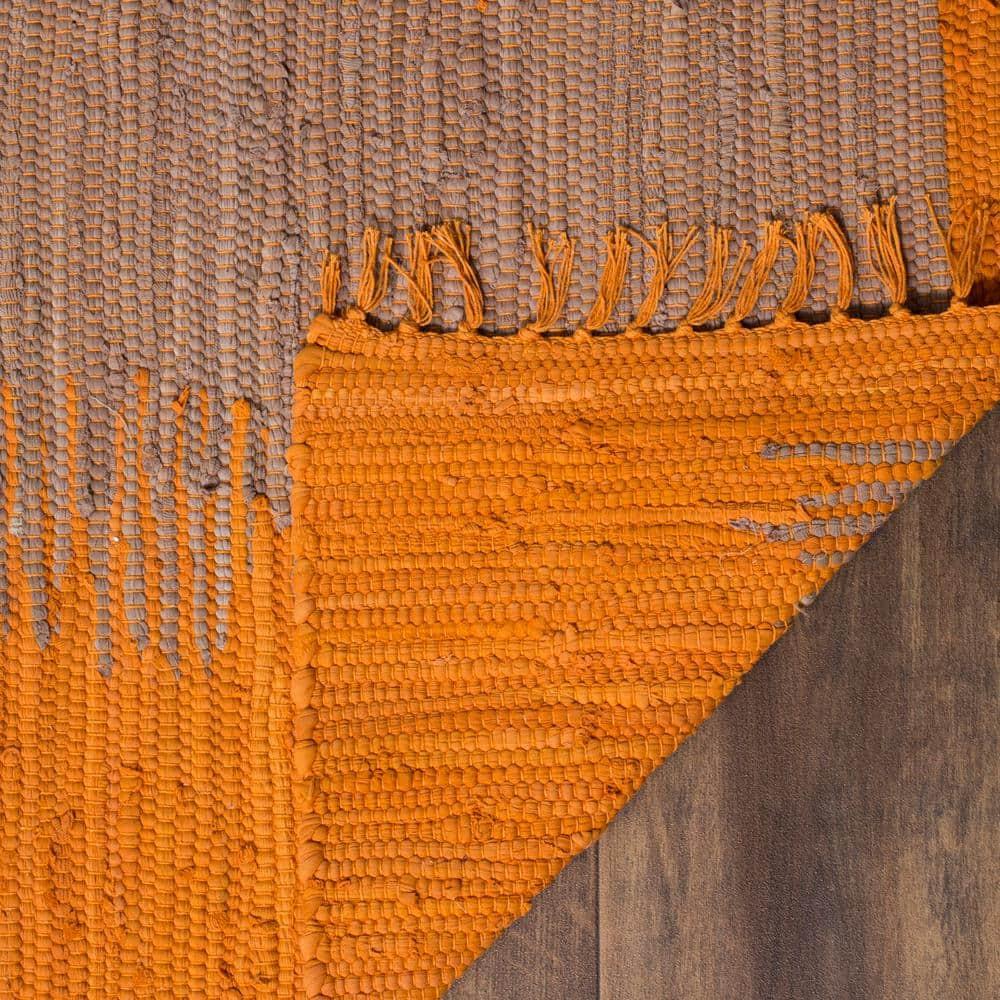 Montauk MTK718 Hand Woven Indoor Accent Rug - Orange - 3'x5' - Safavieh.