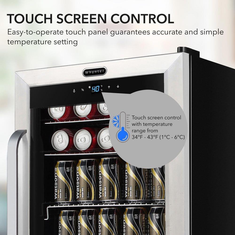 Whynter Whynter 136 Cans Freestanding Beverage Refrigerator with Digital Control