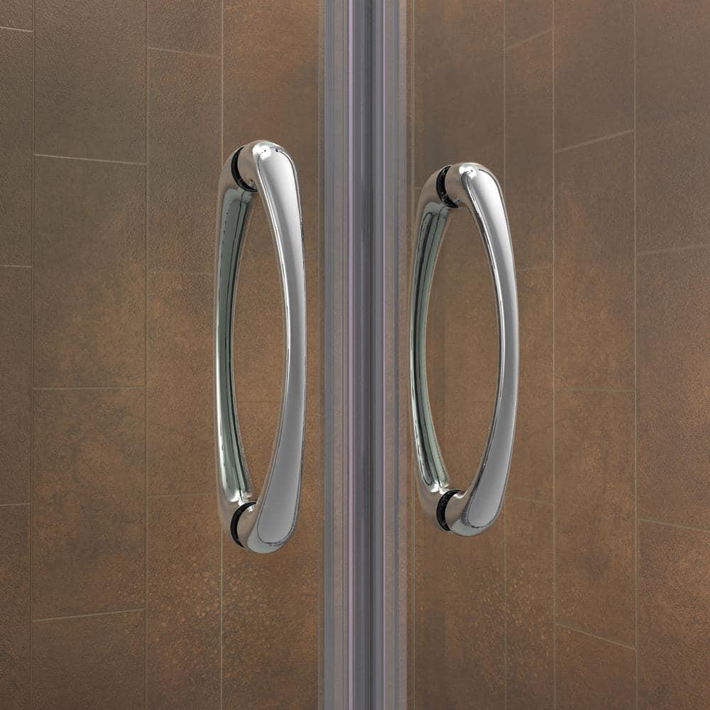 Visions 60" W x 74.75" Semi-Frameless Shower Encolusure