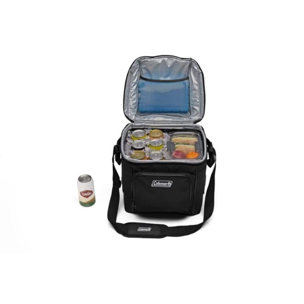 Coleman CHILLER 30-Can Insulated Soft Cooler Bag, Black