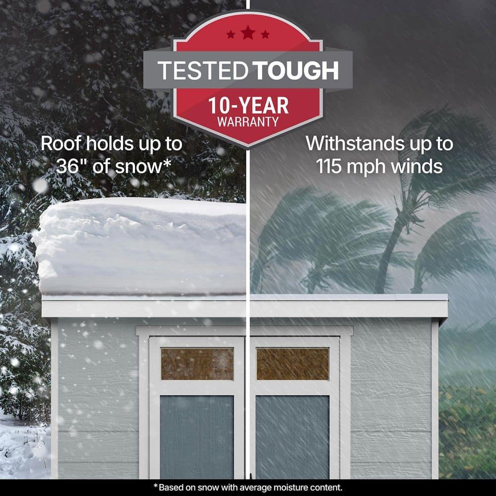 Handy Home Highland 8 ft. W x 6 ft. D Storage Shed