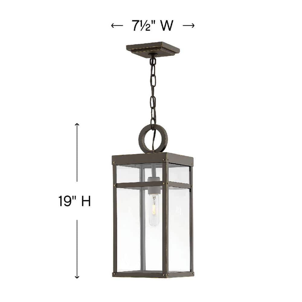 Hinkley 1 -Bulb 19" H Outdoor Hanging Lantern By Lisa McDennon