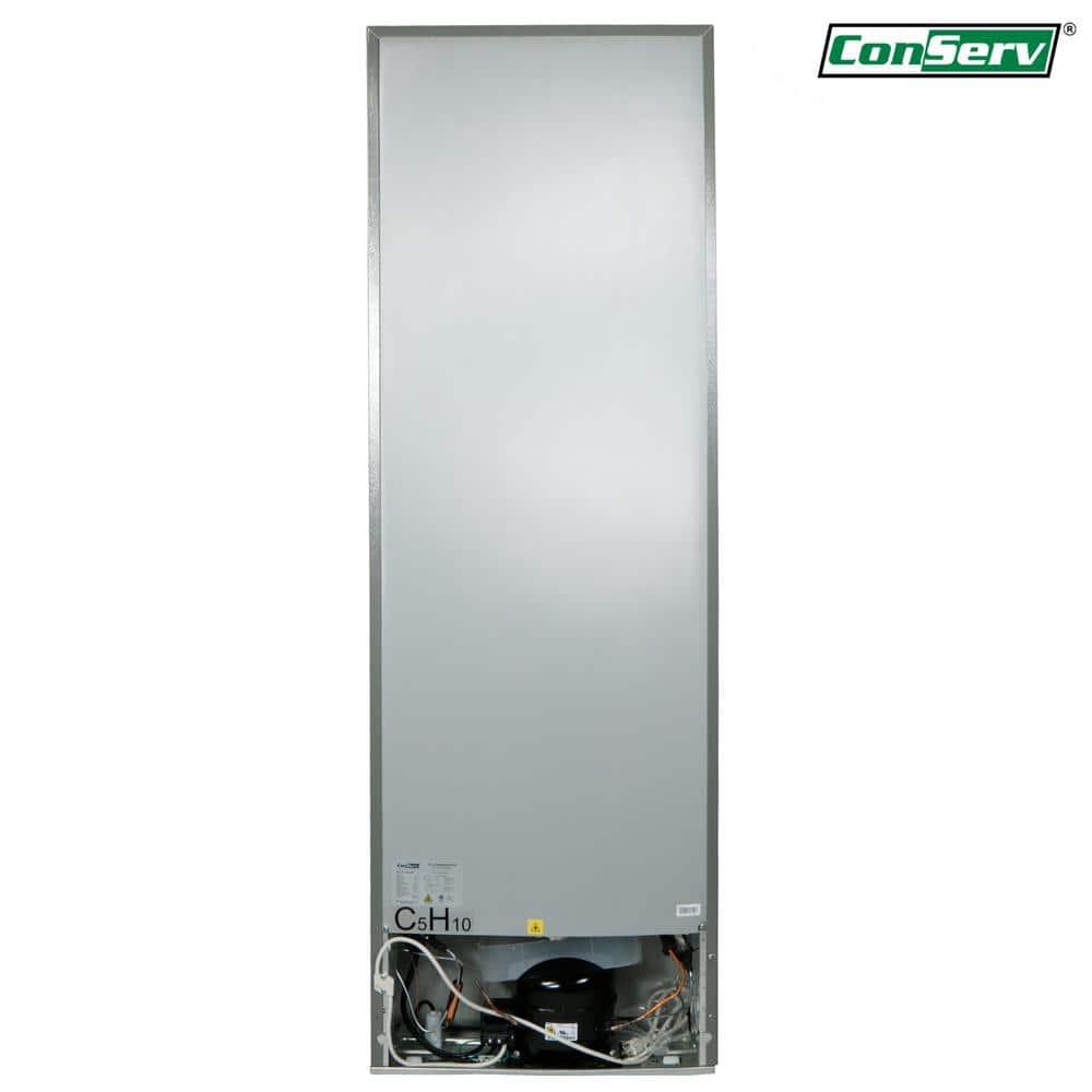 Equator Advanced Appliances Conserv 11cf Bottom Freezer Refrigerator 24in w/ WINE RACK Stainless 110V			 MDRF359WE