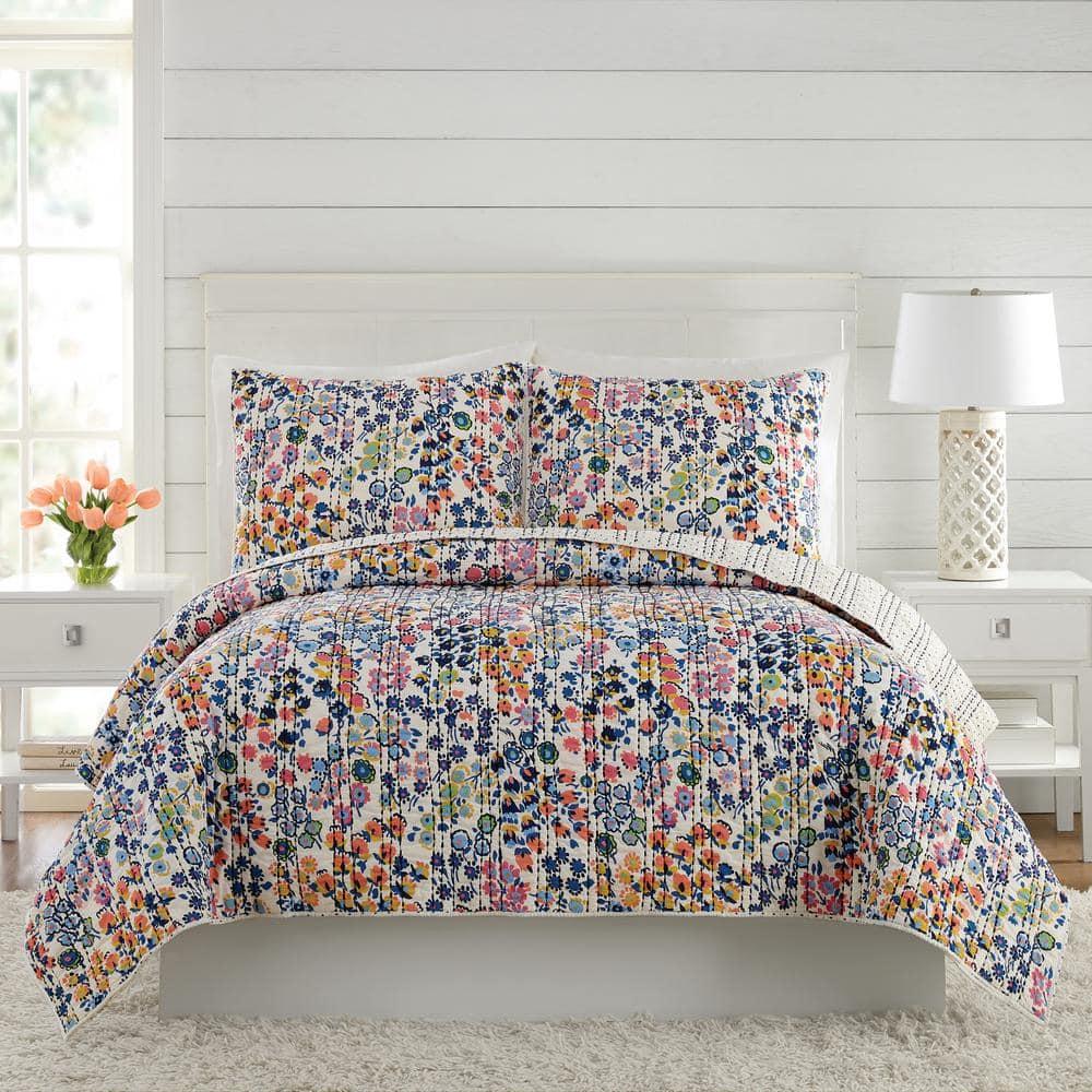 Vera Bradley Petite Floral Cotton Twill Pillow Sham