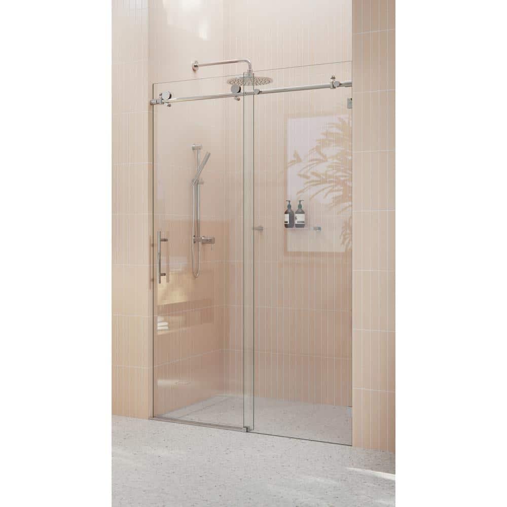 Eclipse 48 - 52 in. x 78 in. Fully Frameless Sliding Shower Door