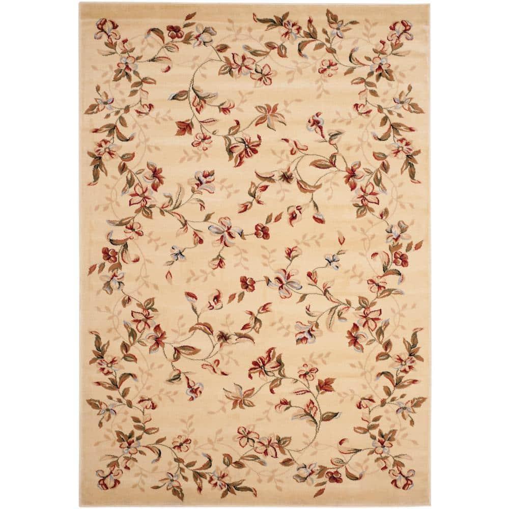 Lyndhurst LNH325 Power Loomed Area Rug - Beige - 5'3"x7'6" - Safavieh.
