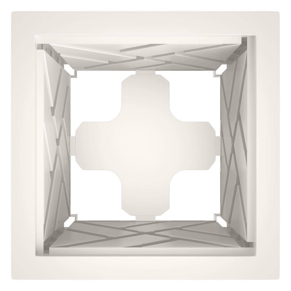 Pure Garden 15.5" Lattice Planter Box, White