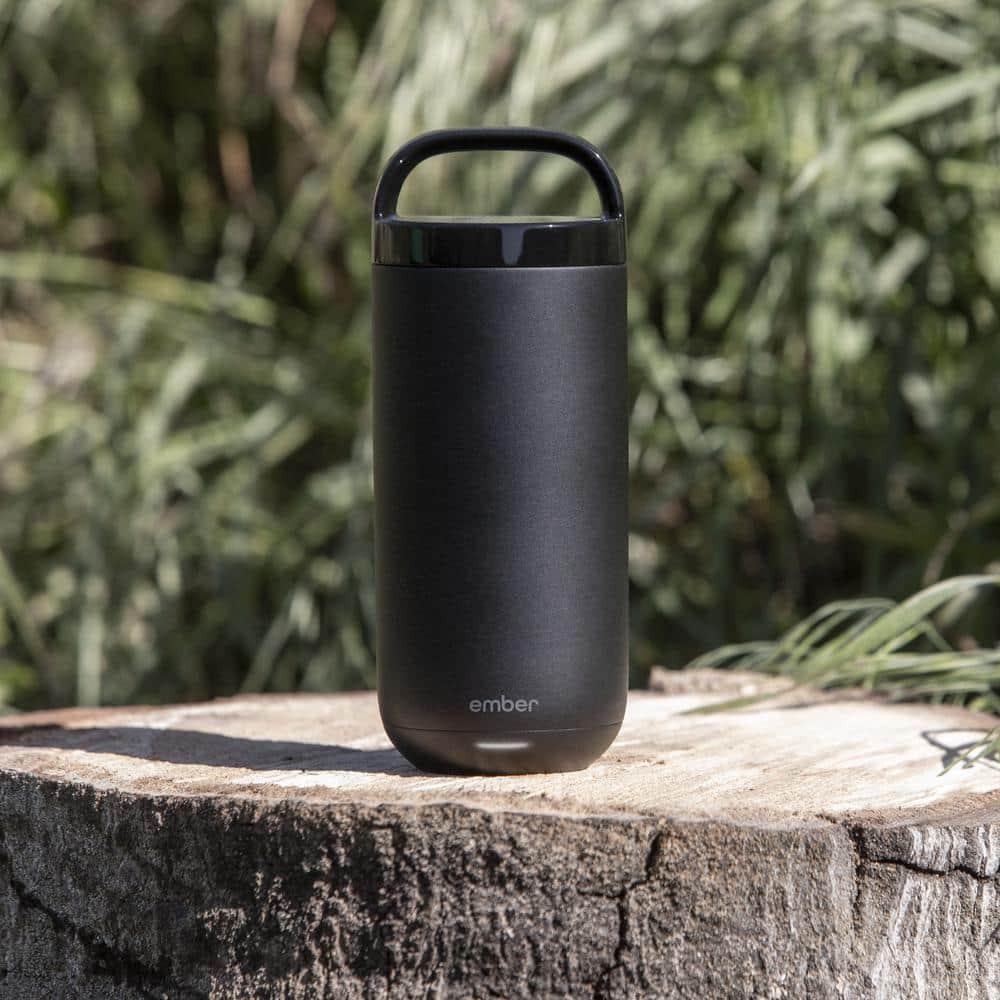 Ember 16oz Temperature Control Smart Tumbler Mug Slate Black: Stainless Steel, Hand Wash, Hot Beverages