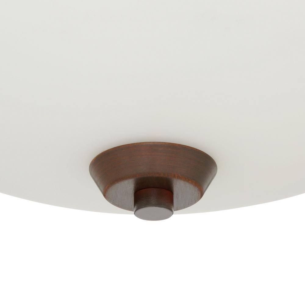 Minka Lavery - Overland Park - 3 Light Semi-Flush Mount in Transitional Style -