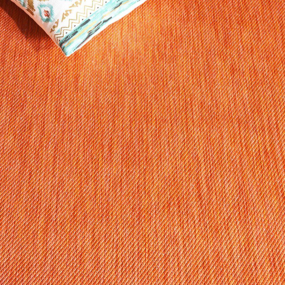 Beach House BHS274 Machine Made Loomed Area Rug - Orange - 9' X 12' - Safavieh