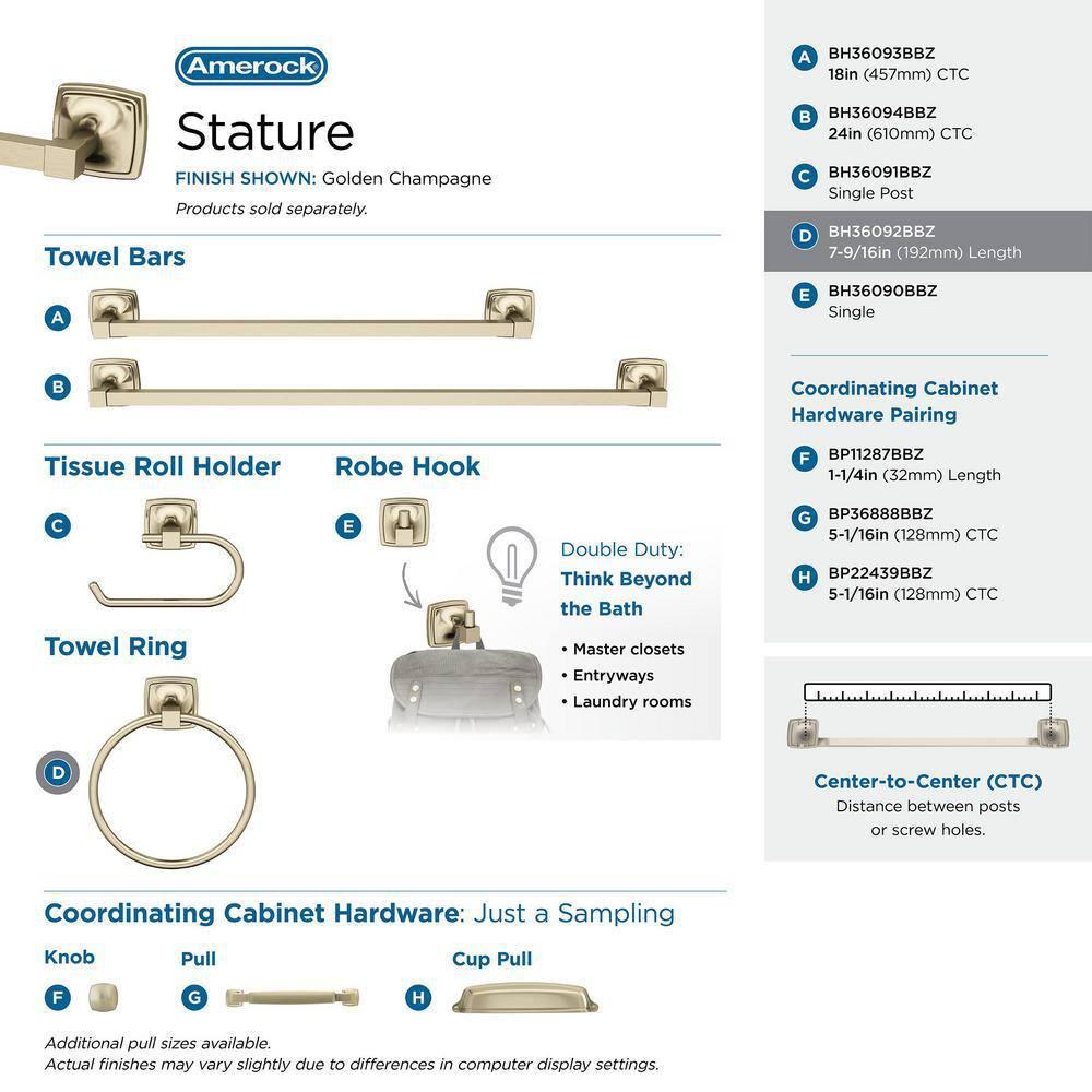 Stature Towel Ring
