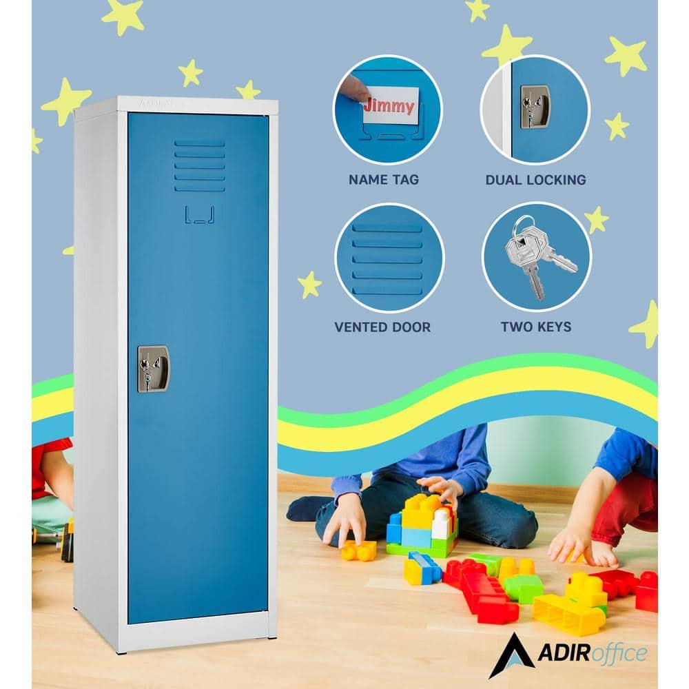 AdirOffice Steel 1-Tier School and Home Storage Locker