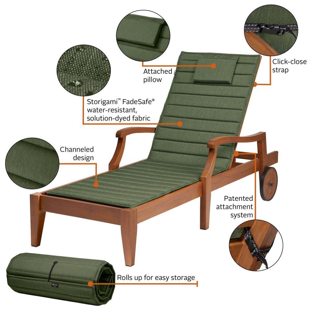 Outdoor Chaise Lounge Cushion