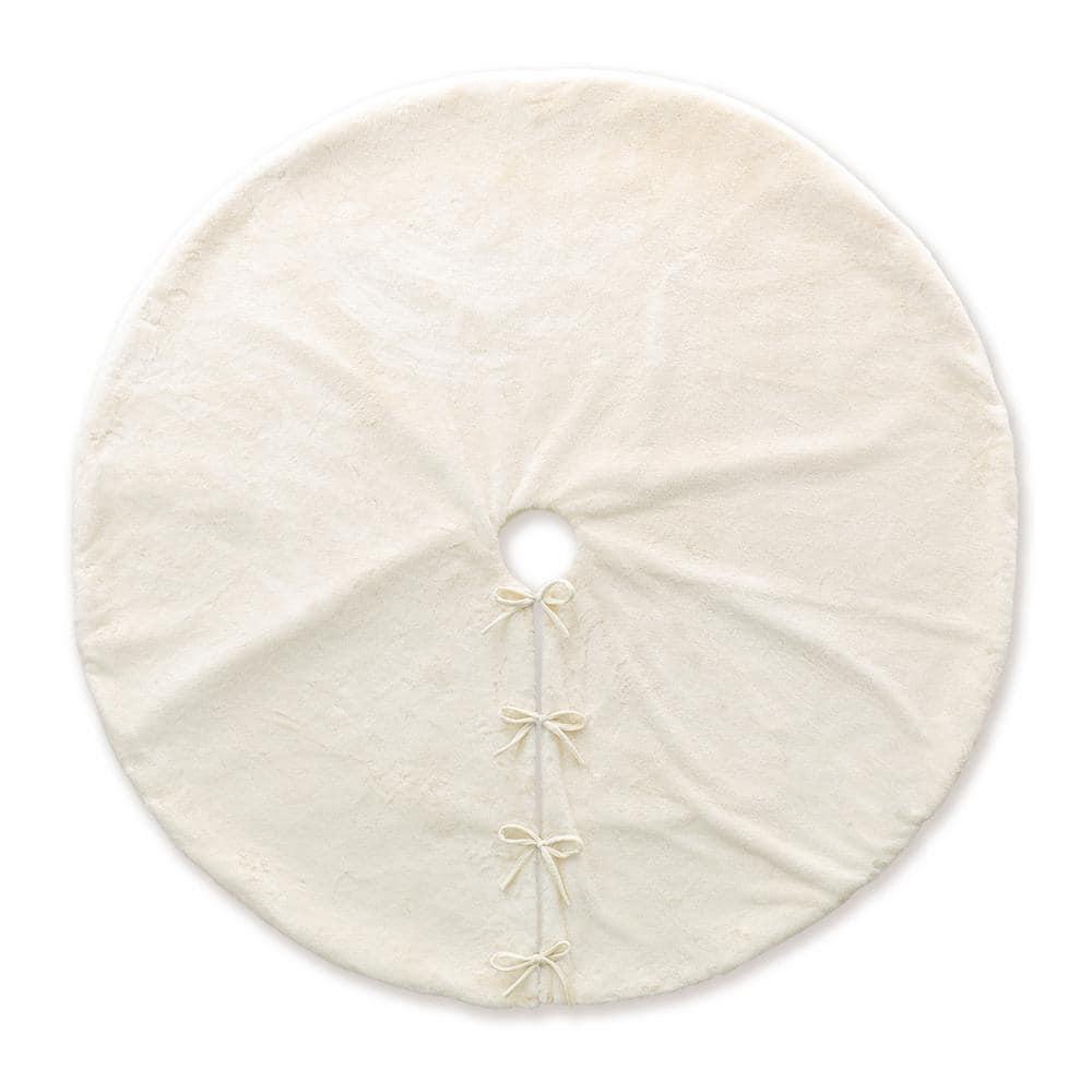 Glitzhome Solid Color Tree Skirt