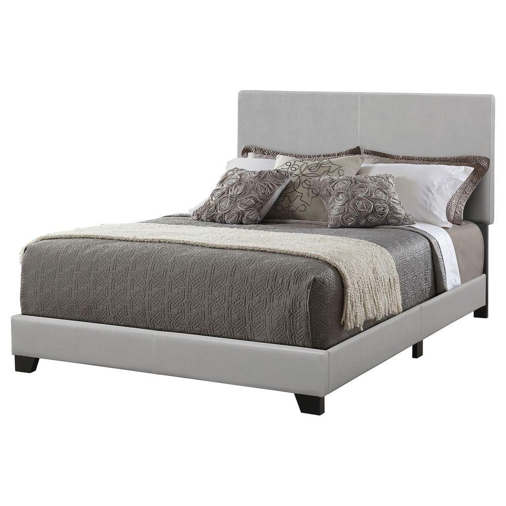 Dorian Upholstered Queen Bed Grey