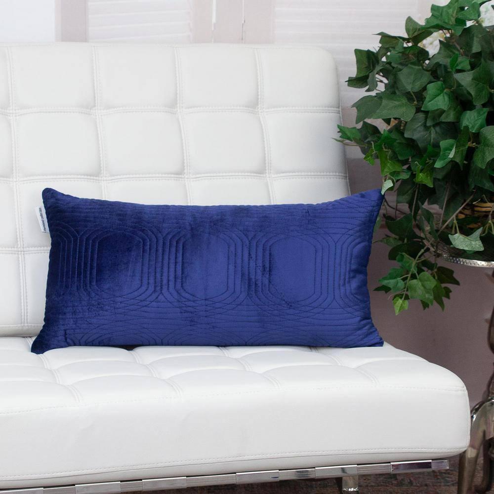 Parkland Collection Iphis Geometric Cotton Reversible Throw Pillow