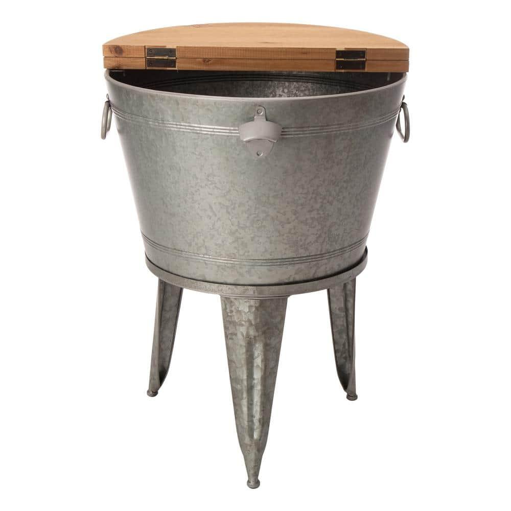 Laurel Foundry Modern Farmhouse® Maisy Metal Beverage Tub