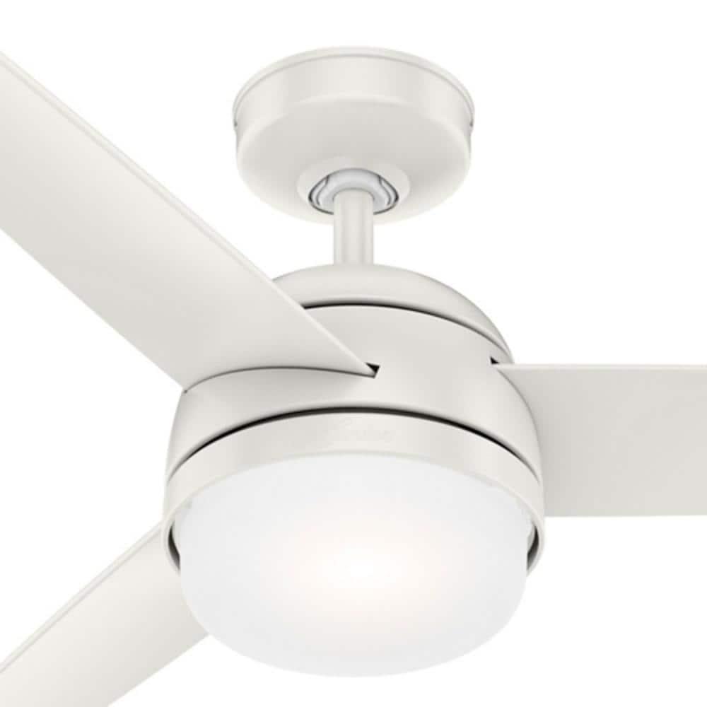 48" Midtown 3 - Blade Standard Ceiling Fan with Remote Control and Light Kit Included