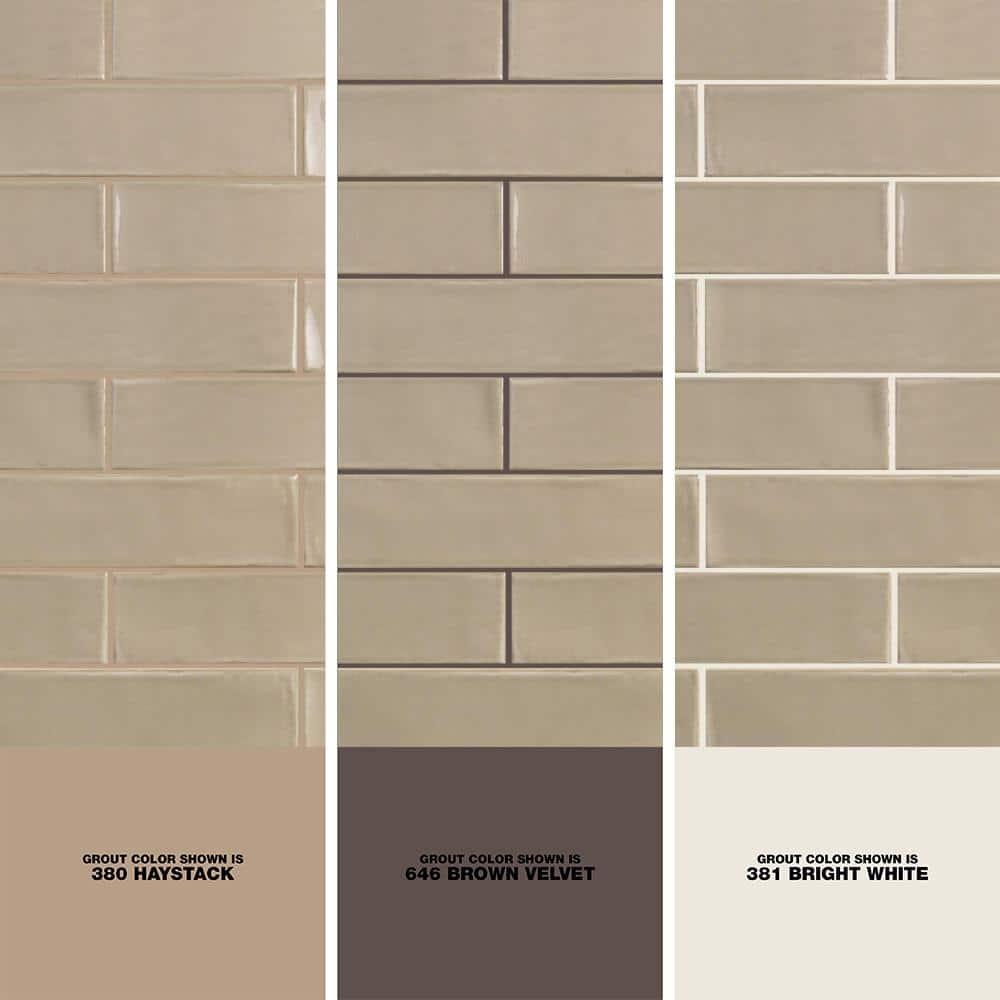 Midland 3'' W x 12'' L Polished Ceramic Subway Tile (5.38 sq. ft. / box)