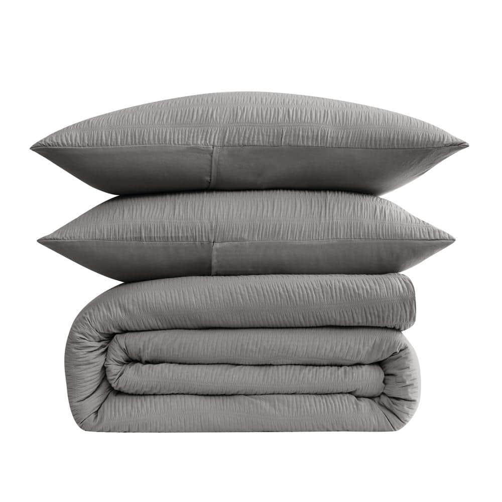 Truly Soft Truly Soft Crinkle Garment Wash Comforter Set
