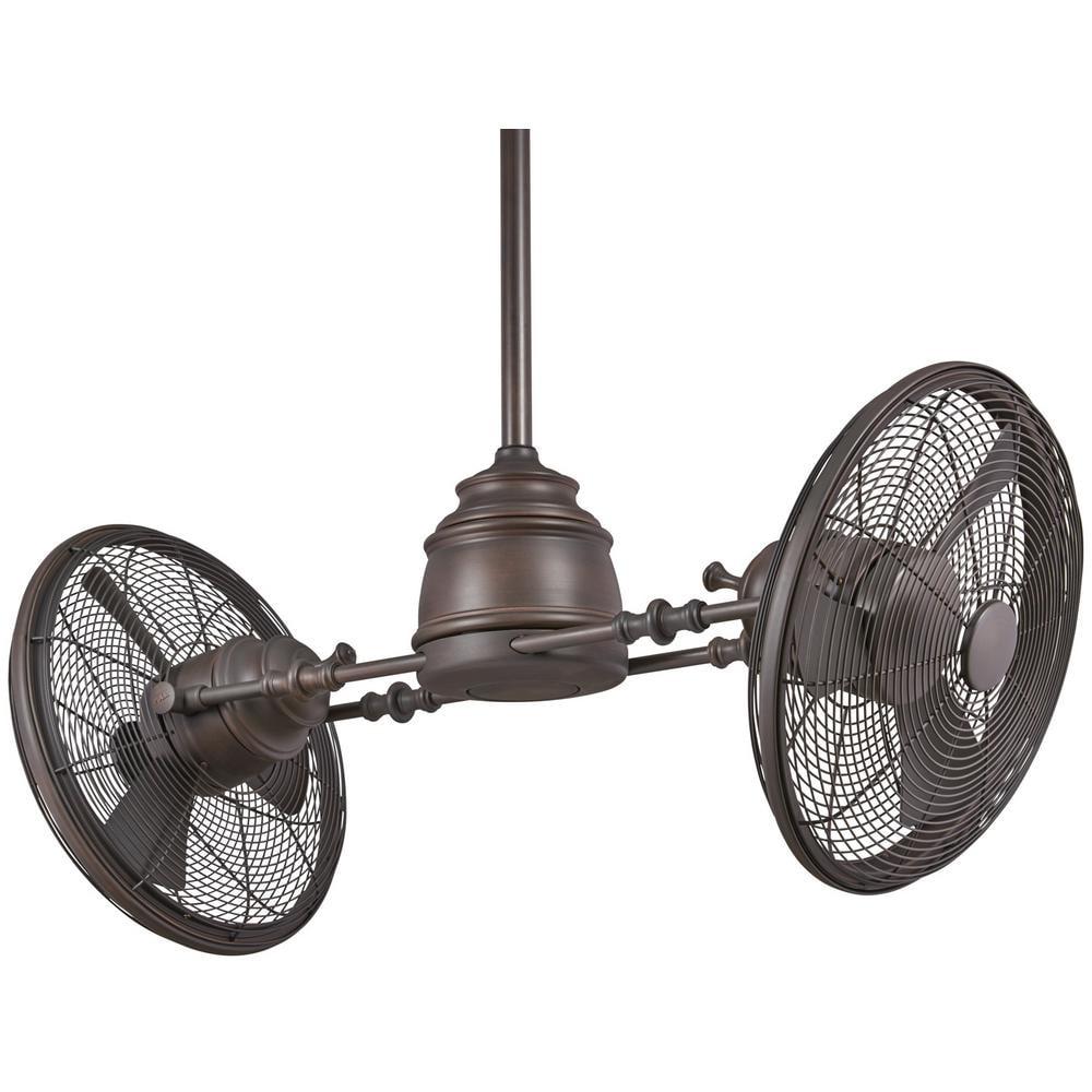 Minka Aire 42" Gyro 6 - Blade LED Dual Ceiling Fan with Wall Control and Light Kit Included