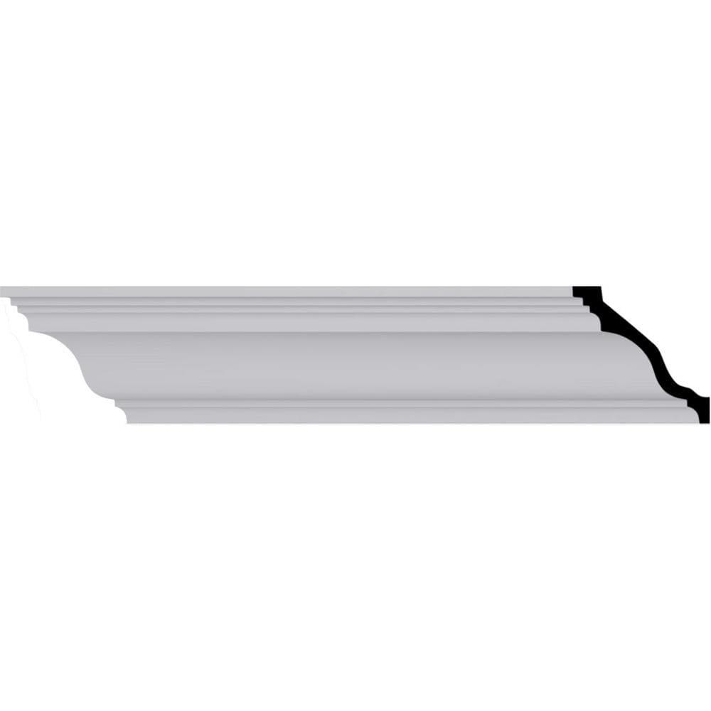 5 7/8"H x 5 7/8"P x 8 3/8"F x 94 1/2"L Edwards Crown Moulding