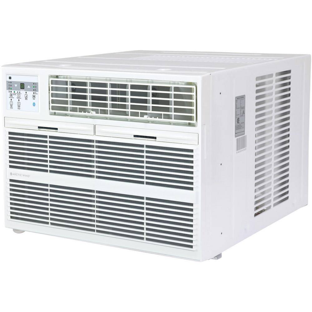 Arctic Wind 12000 BTU Through The Wall Air Conditioner for 550 Square Feet with Heater and Remote Included