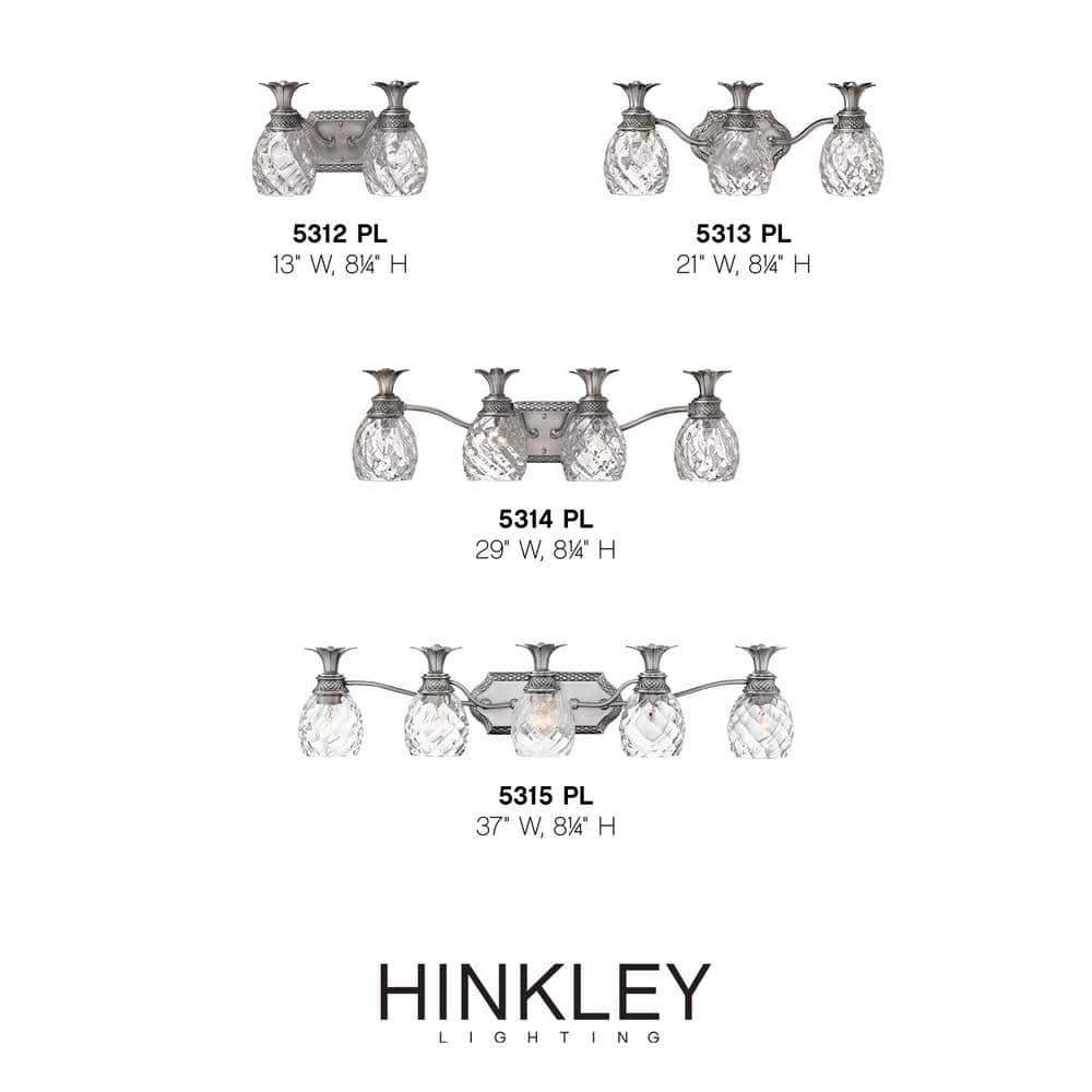 Hinkley Plantation 5-Light Dimmable Vanity Light