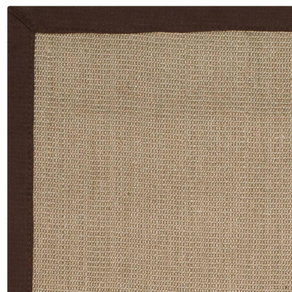 Natural Fiber NF131 Power Loomed Indoor Accent Rug - Sage/Brown - 3'x5' - Safavieh